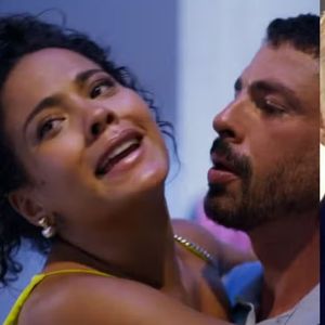 Assim como Caua Reymond e Bella Campos não se entenderam em 'Vale Tudo', Carolina Ferraz não quis beijar Francisco Cuoco em 'Pecado Capital'