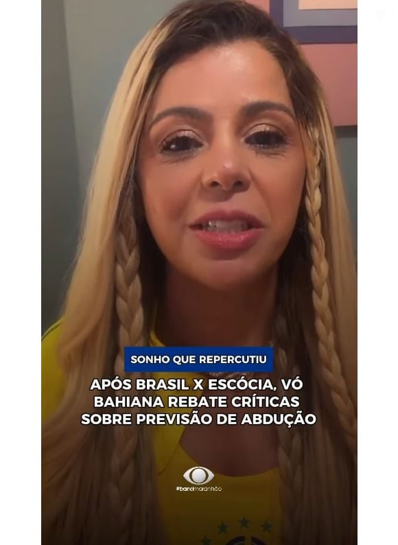 Vidente Vó Bahiana foi atacada após previsão errada de invasão alienígena: 'Vocês nem estão preparadas para que os alienígenas cheguem. Quero ver vocês falarem que é baboseira quando chegarem'
