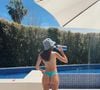 Joana Sanz atraiu elogios dos admiradores da web, ao publicar as fotos de biquíni.