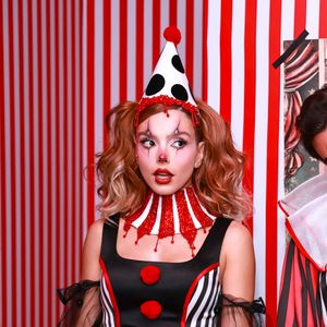 Fantasia de Halloween de palhaço para casal: inspire-se no visual de Giovanna Lancelotti e Gabriel David