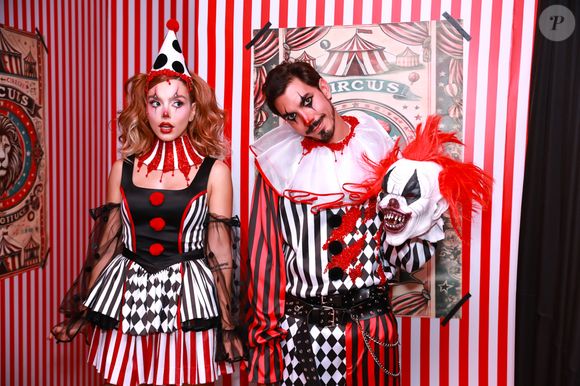 Fantasia de Halloween de palhaço para casal: inspire-se no visual de Giovanna Lancelotti e Gabriel David