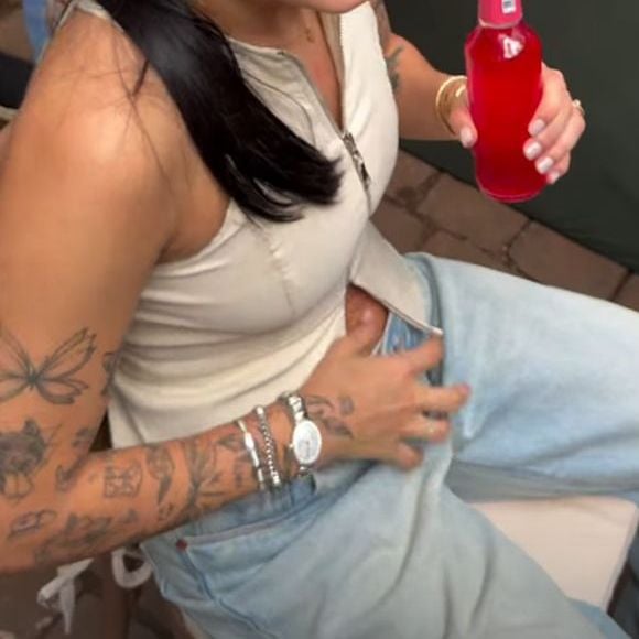 Ana Castela usou o presente dado por Zé Felipe em sua festa de aniversário