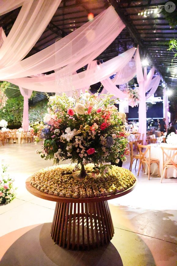 Cada detalhe da festa de Maria Sophia foi pensado para criar uma experiência sofisticada e cinematográfica aos convidados