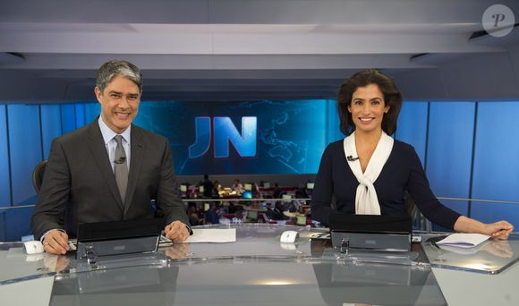William Bonner atualmente comanda o 'Jornal Nacional' ao lado de Renata Vasconcellos
