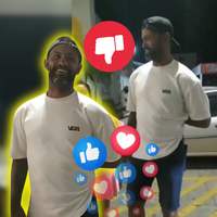 Goleiro Bruno, condenado pelo assassinato de Eliza Samudio, surge em novo vídeo sendo tietado por fãs e dispara: 'Humildade é a chave que abre qualquer porta' – e web crava: 'Inclusive da cadeia'