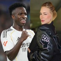 Símbolo antirracista e frase curtinha que virou tatuagem importante de Vini Jr.: Virgínia prova que é a maior fã do meu namorado com look de jogo