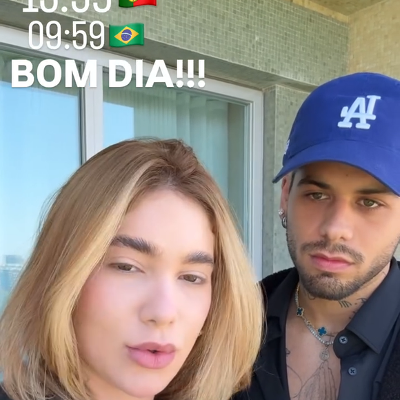 Virginia Fonseca e Zé Felipe surgiram juntos em primeiro vídeo após a separação depois de 4 anos de casamento e 5 anos juntos