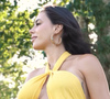 Grávida, Bruna Biancardi gosta de apostar tanto em acessórios mais minimalistas, ou um pouco maiores, como essa argola.
