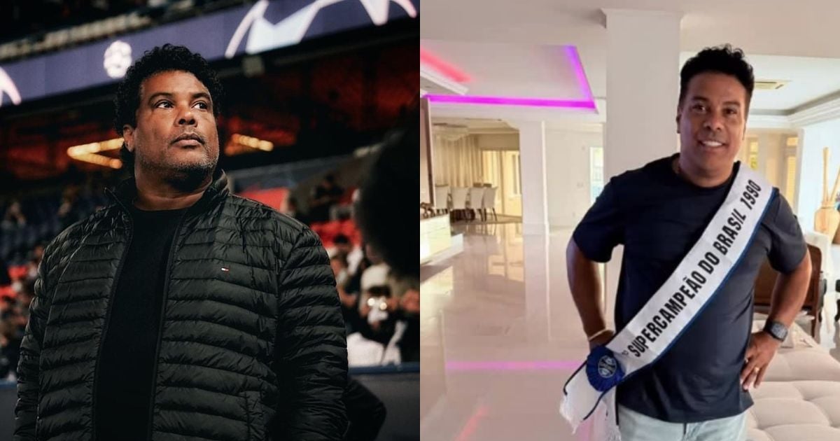 Irmão de Ronaldinho Gaúcho, Roberto Assis, hoje com 55 anos, emagreceu 20 kg com treinos e dieta; ex-jogador é casado com musa fitness