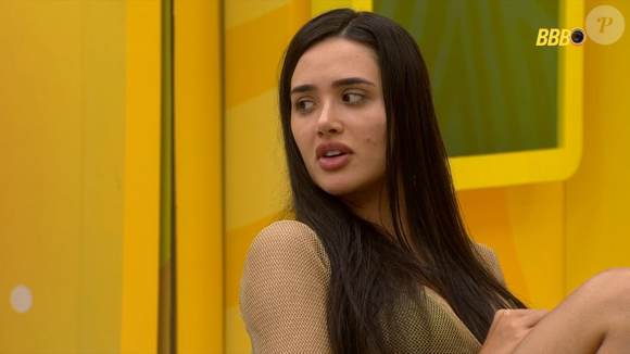 Jordana é outra 'planta' que a web está com raiva; sister resolveu acordar para o jogo no final do segundo tempo e é chamada de 'palestrinha' nas redes sociais