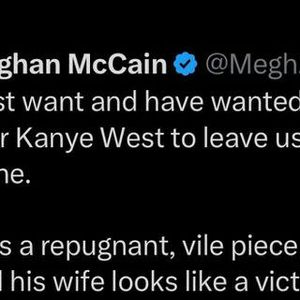 Em X, Meghan McCain critica Bianca Censori por visual do Grammy