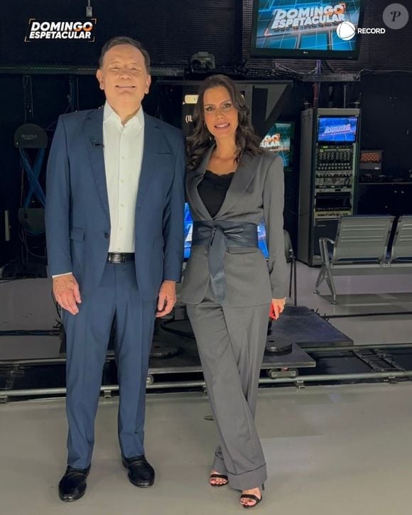 Com duas décadas de trajetória na Record, Camila Busnello assume o comando do programa ao lado de Roberto Cabrini