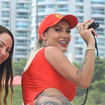 Andressa Urach reúne musas do conteúdo adulto e grava clipe de funk de maiô cavado em praia do Rio de Janeiro. Fotos!