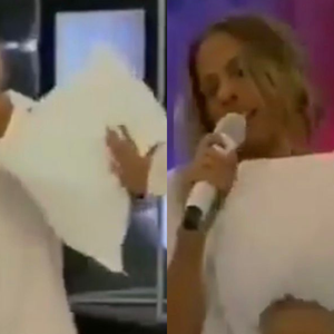 'Achei que ia levar bronca': há 20 anos, Adriane Galisteu desafiou Silvio Santos ao vivo e chocou o SBT ao aparecer de pijama em programa