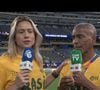 Romário e Fernanda Gentil tranamitiram o jogo do Brasil pela Cazé TV!