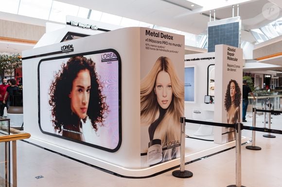 Pop Up de L'Oreal Profissionnel busca incentivar o conhecimento sobre os fios