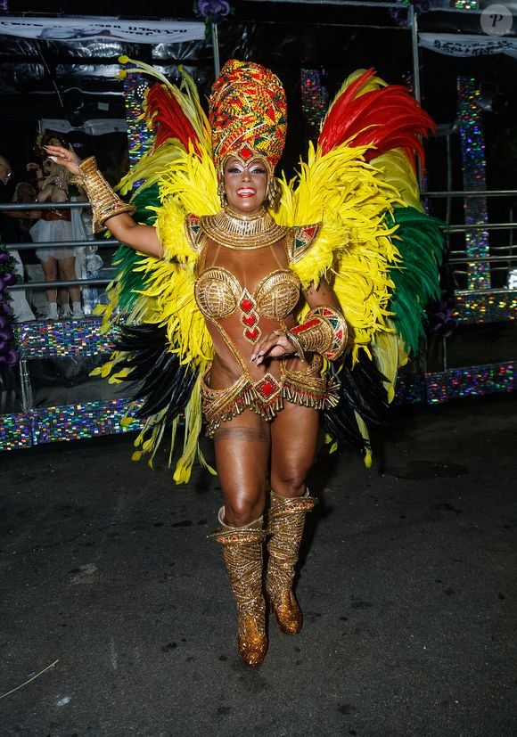 Carnaval 2025 em SP: Rosiane Pinheiro foi musa da Vai-Vai