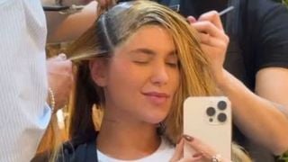 Virgínia Fonseca vai ao salão e se surpreende com detalhe inesperado: 'Muito cabelo branco'. Veja!