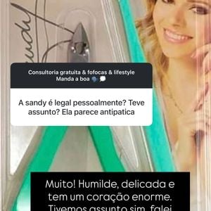 Irmã de Pedro Andrade sobre Sandy: ‘Tivemos assunto sim, falei pra ela avisar a Mondial pra melhorar aquele alicatinho’