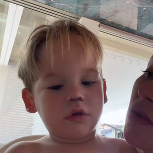 José Leonardo, filho de Virginia Fonseca e Zé Felipe, aparece em recuperação após levar 5 pontos no nariz em acidente doméstico
