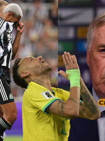 Que azar! Convocado por Ancelotti para a Seleção, jogador se lesiona horas depois e web dispara: 'Praga do Neymar'