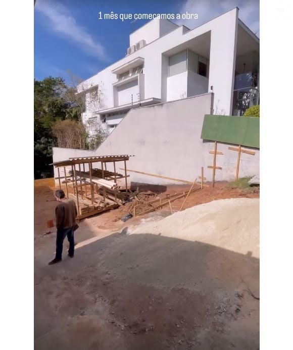 Do BBB 26, Jonas Sulzbach mostrou construção da sua mansão desde o primeiro momento