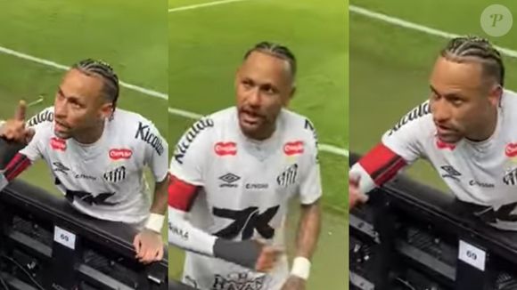 Neymar pistola! Jogador discutiu com torcedor do Santos após nova derrota no Campeonato Brasileiro - time chegou à rodada final com risco de rebaixamento