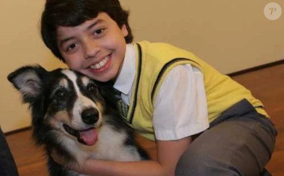 Rabito e Mario, grandes amigos na novela 'Carrossel', no SBT