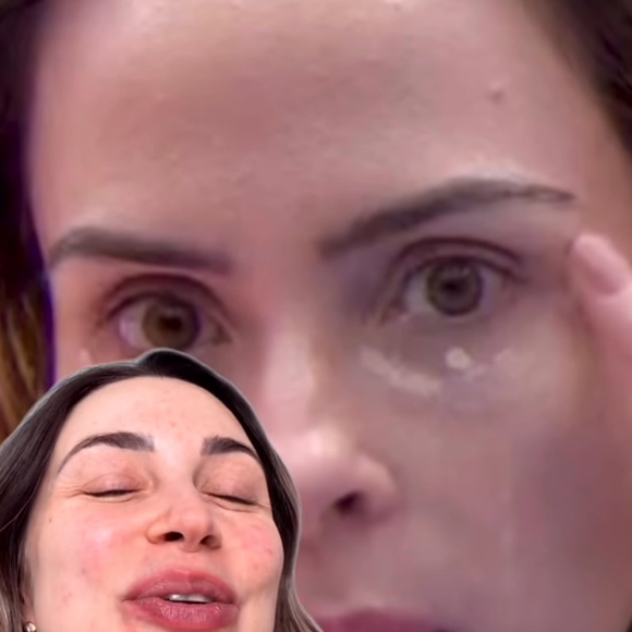 Janaína revela técnica simples de aplicação: poucos pontos de corretivo e espalhamento com os dedos