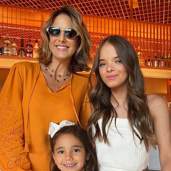 Rafa Justus inspira a irmã Manuella e já divide as roupas com a mãe, Ticiane Pinheiro