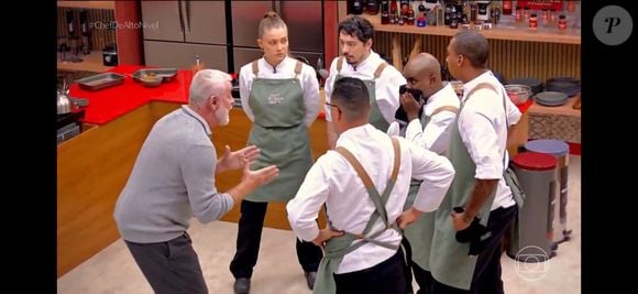 Alex Atala xingou para a equipe no 'Chef de Alto Nível' em episódio desta quinta-feira (25)
