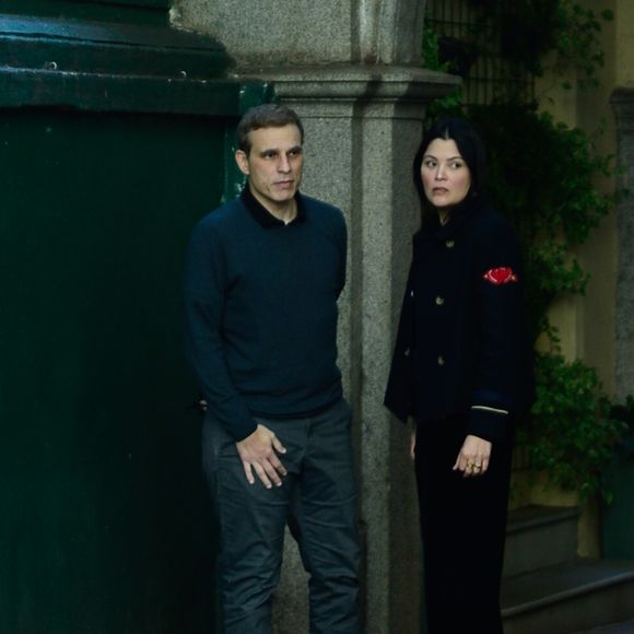 Filho de Francisco Cuoco, Diogo, chegou no velório do pai ainda na manhã desta sexta-feira (20)