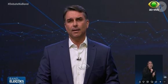 Flávio Bolsonaro ficou à frente das votações no primeiro turno