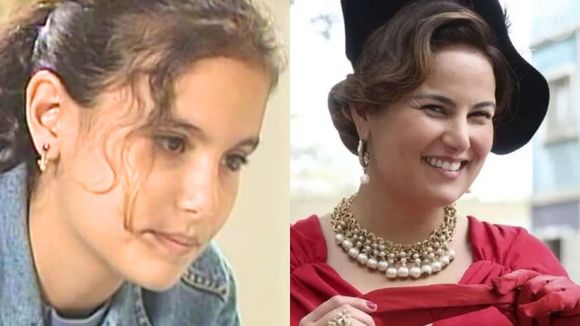 Úrsula Corona como Aninha em 'História de Amor' e Heloísa em 'Garota do Momento'