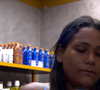 Em momento espontâneo na despensa, Chaiany avalia maquiagens da Festa da Líder Maxiane e diverte o público com comentários sinceros