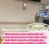 Virginia não deu detalhe do exame ao qual a filha Maria Alice será submetida em hospital de SP