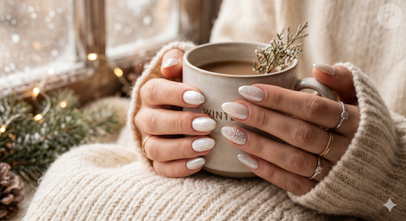 Enxágue os dedos com água morna, tomando cuidado para não marcar o esmalte, e seque-os delicadamente com um pano macio. O esmalte ficará seco, firme e brilhante de imediato