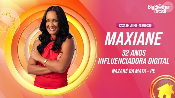 Instagram de Maxiane do 'BBB 26': @maxiane