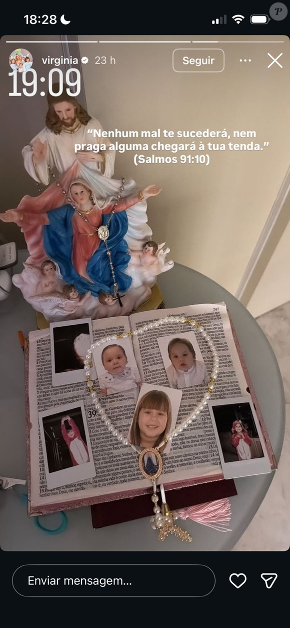 O último story de Virgínia foi às 19h09, antes de 'desaparecer' após polêmica com Luana Piovani