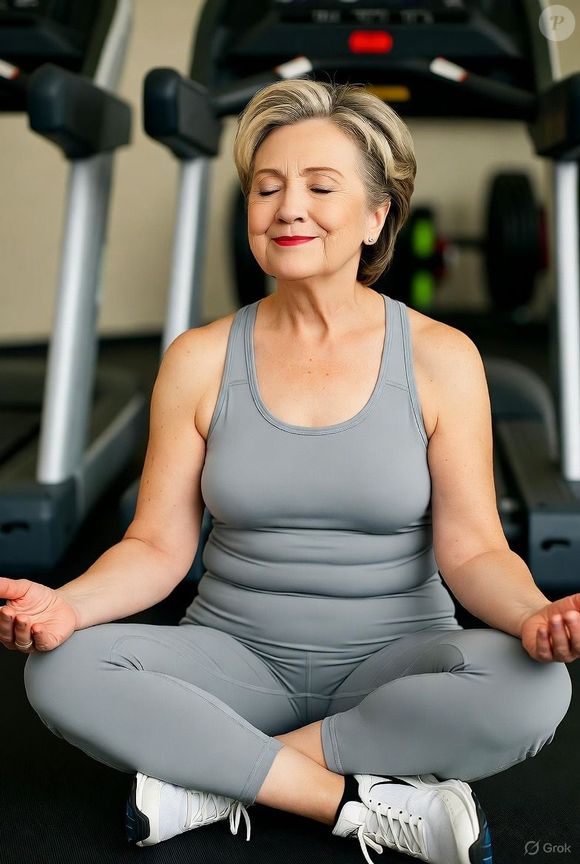 Mesmo após os 60, Hillary mostra disciplina e humor ao falar sobre o corpo: 'Alguns dias são melhores que outros'