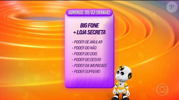 Confira os poderes que quem atender ao Big Fone pode comprar no 'BBB 25'