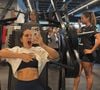Mel Maia atualmente tem mostrado na web uma rotina intensa de exercícios físicos.