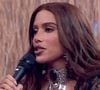 Durante o programa, Anitta divulgou o trabalho de sua tia, Marília de Macedo Menezes, de 54 anos, que é confeiteira no Rio de Janeiro