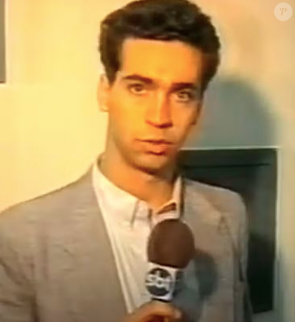 César Tralli estreou como repórter do 'Aqui Agora', do SBT, em 1991
