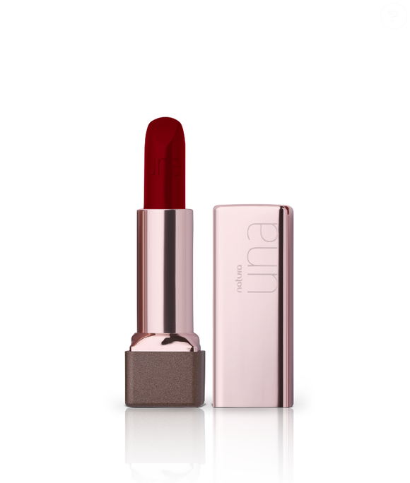 Natura apresenta o Una CC Vermelho 1, nova tonalidade de batom que se adapta a qualquer tom de boca e pele