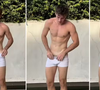 Pietro Antonelli, de 19 anos, decidiu entrar na trend do "Get Ready With Me" (GRWM) e apareceu só de cueca branca em um vídeo para se vestir.