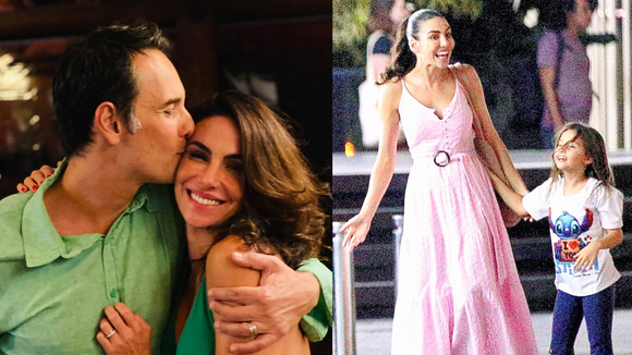 Em raríssima aparição, filha de Rodrigo Santoro e Mel Fronckowiak chama atenção pela semelhança com o pai. Fotos!