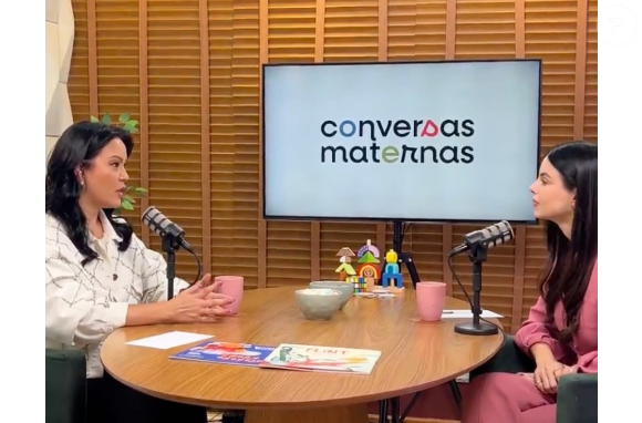 Em estreia do 'Conversas Maternas Podcast' da ex apresentadora da TV Globinho Geovanna Tominaga, irmã de Kayky Brito detalha os desafios da maternidade durante a pandemia: 'Foi confuso'