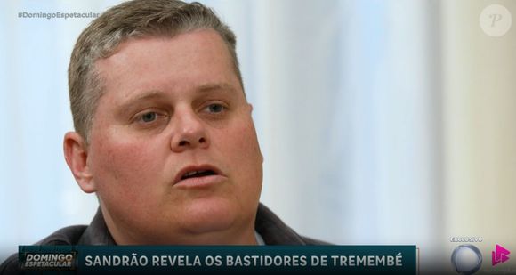 Sandrão assumiu que já sentiu medo por namorar com mulheres acusadas de assassinato