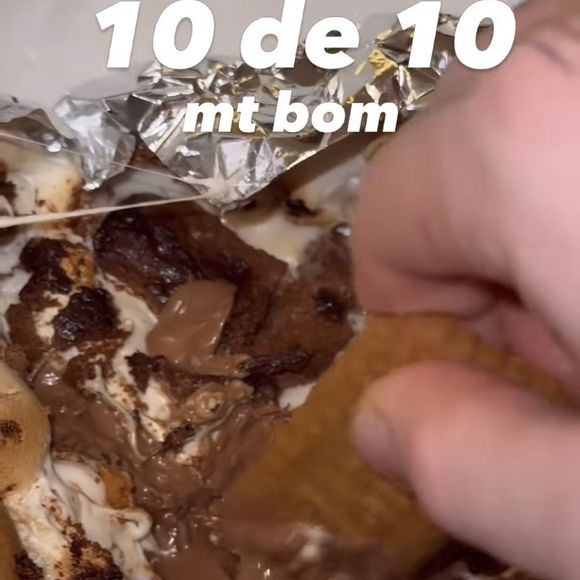 Sobremesa de João Guilherme foi aprovada por Juliano Floss e Marina Sena